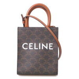 Celine Vertical Triomphe Shoulder Bag U